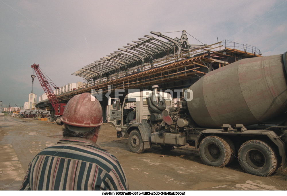 Строительство Московского метрополитена