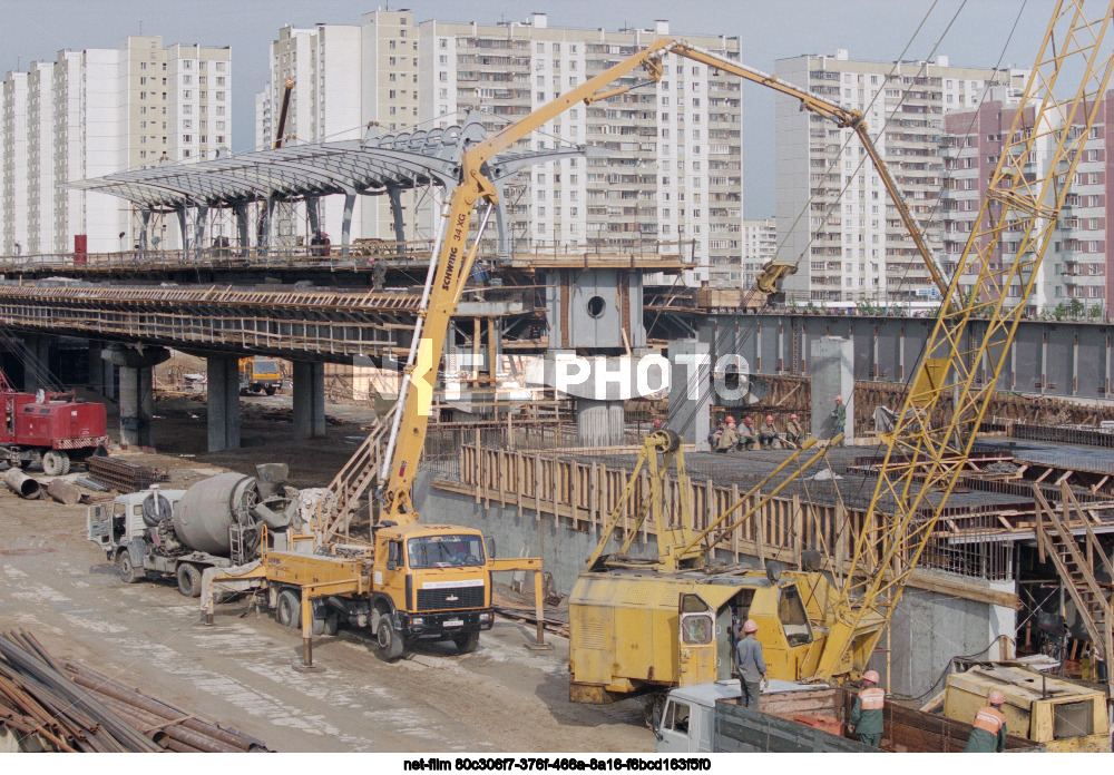 Строительство Московского метрополитена