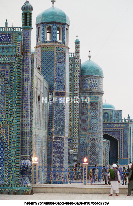 Blue Mosque in Mazar-i-Sharif