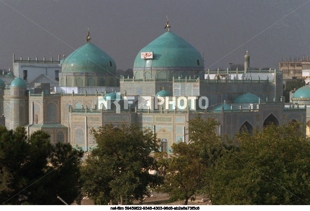 Blue Mosque in Mazar-i-Sharif