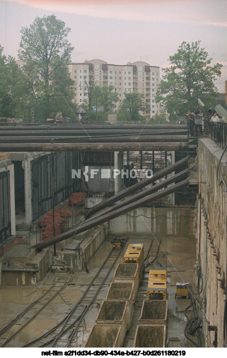 Строительство Московского метрополитена