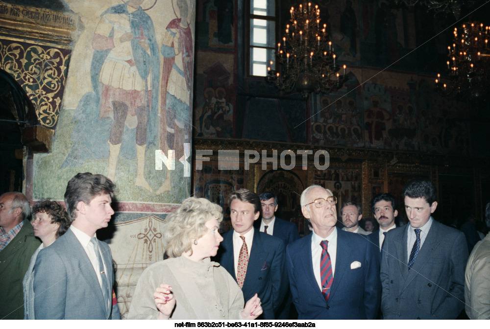 M. Thatcher's visit to the USSR
