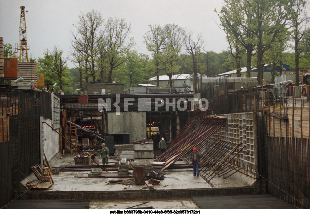 Строительство Московского метрополитена