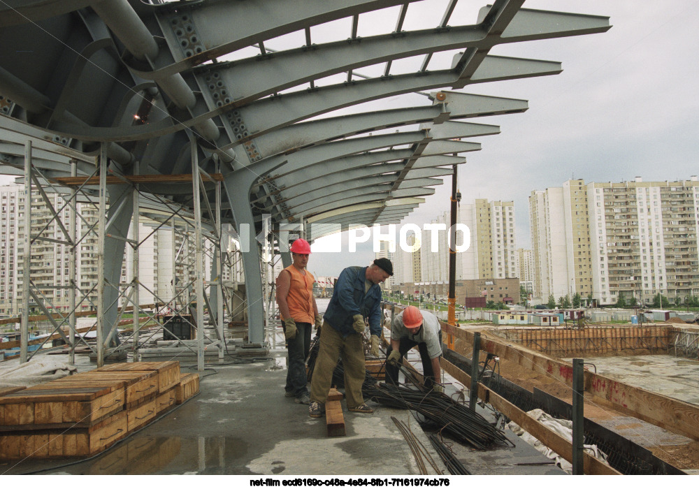 Строительство Московского метрополитена