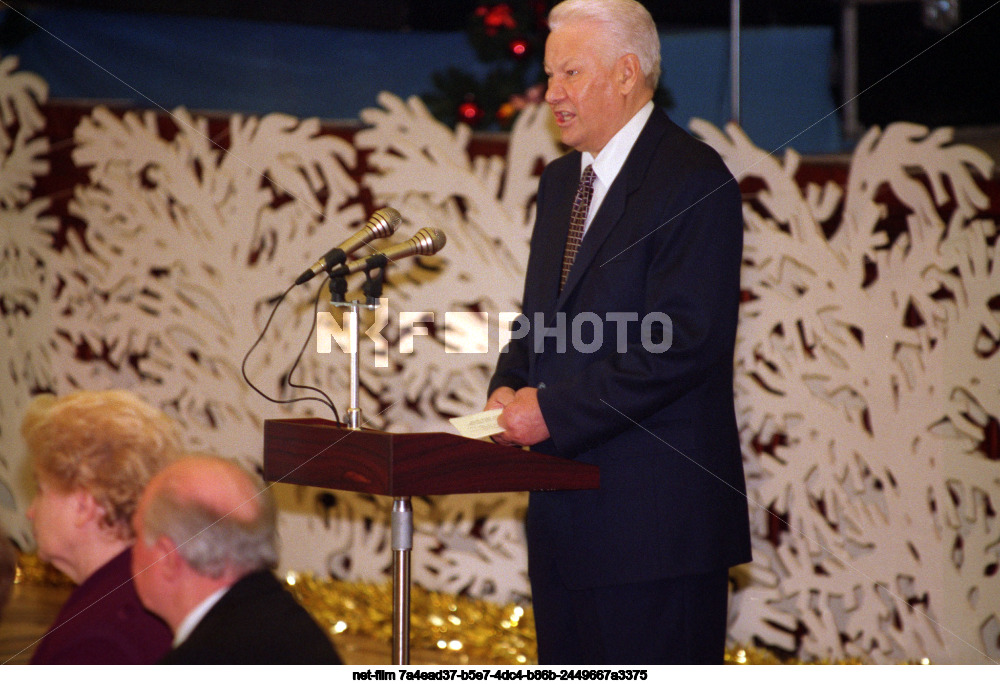 Новогодний прием в Кремле