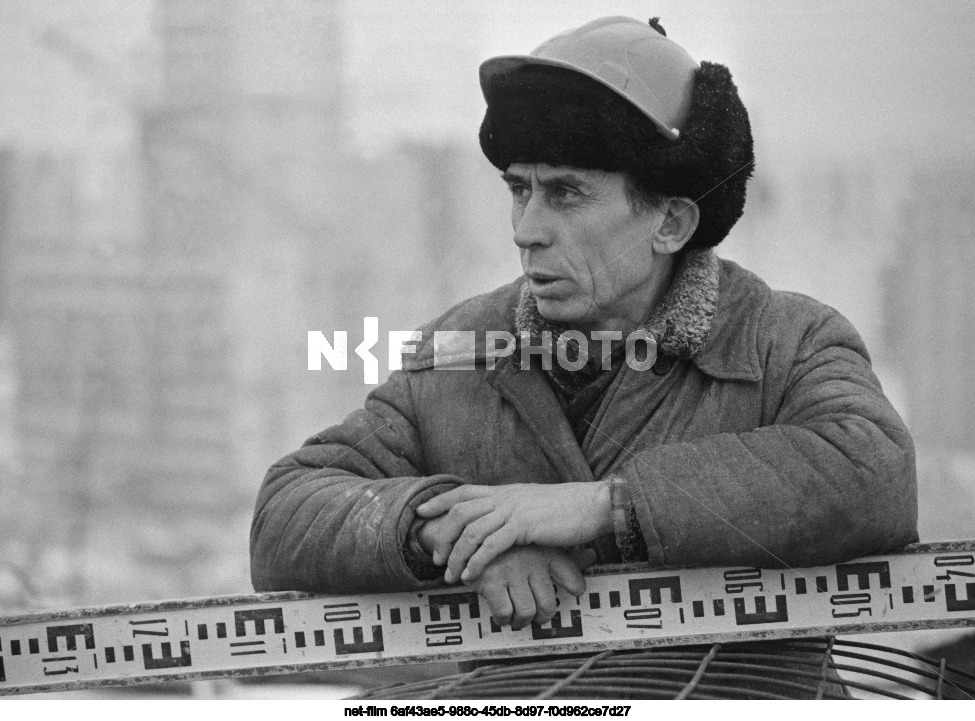 Construction of a village of power engineers in Desnogorsk in the Smolensk region