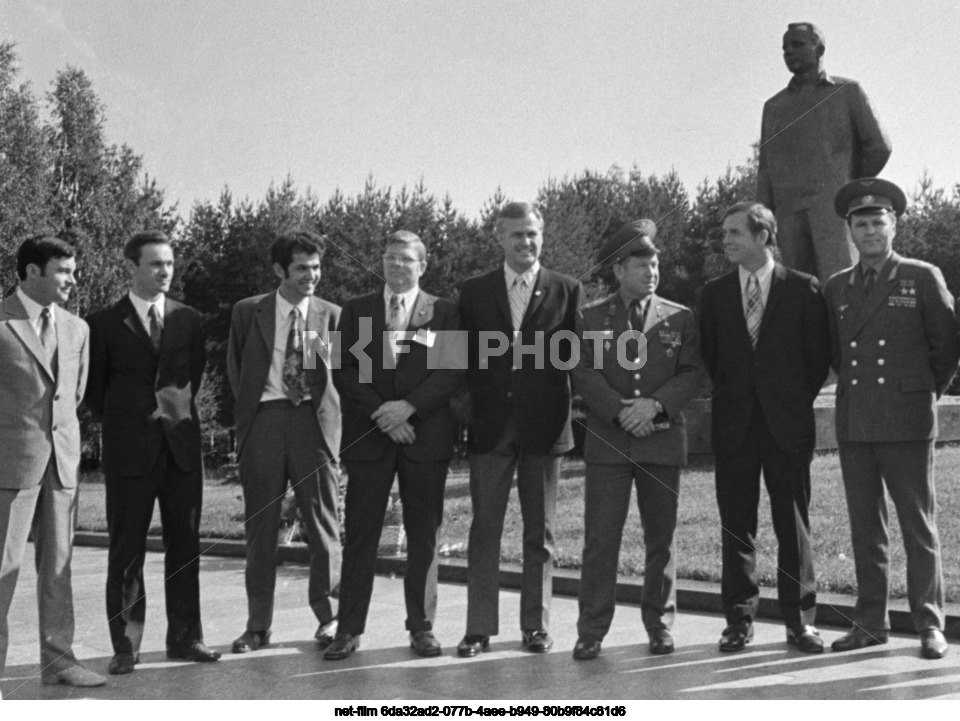 Preparations for the joint Soyuz-Apollo space flight in Star City