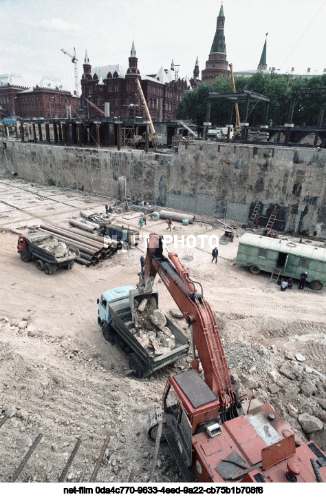 Реконструкция Манежной площади в Москве