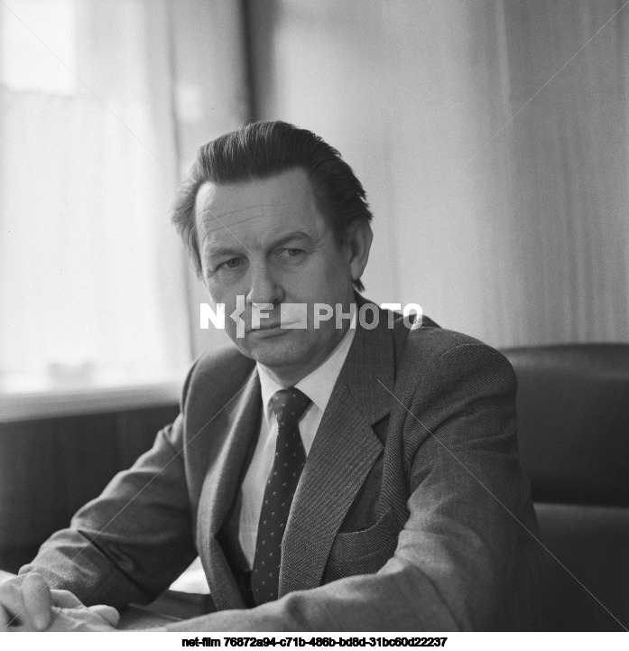 First Secretary of the Orenburg Regional Committee of the CPSU A.F. Kolinichenko