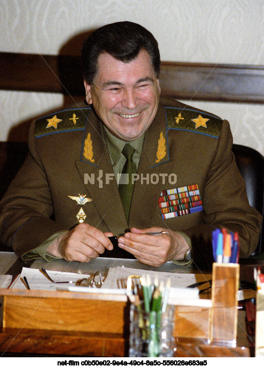 Министр обороны СССР Е.И. Шапошников