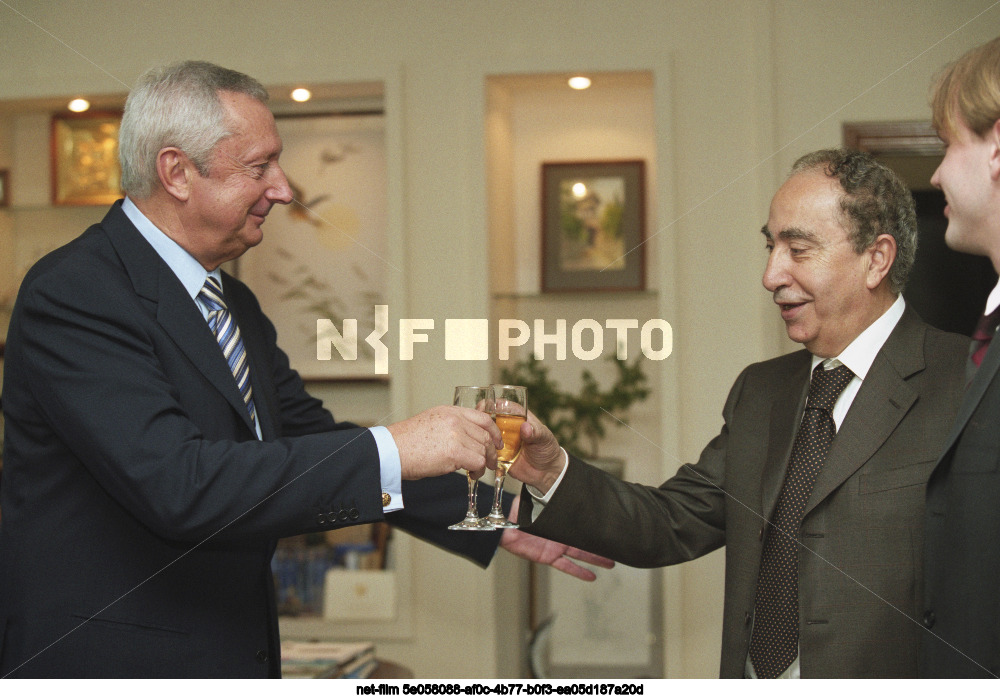 M. Al-Ansar's visit to Russia