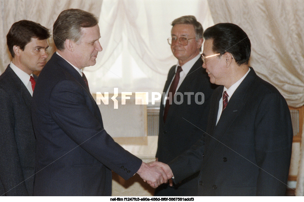 Li Peng's visit to the USSR