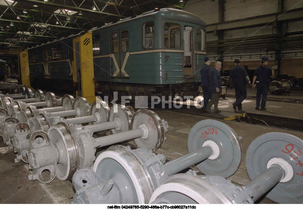 Cherkizovo depot of Moscow metro