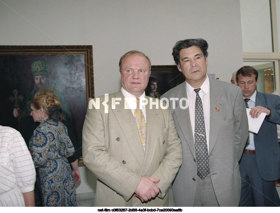 Exhibition of the artist A.M. Shilov in Moscow