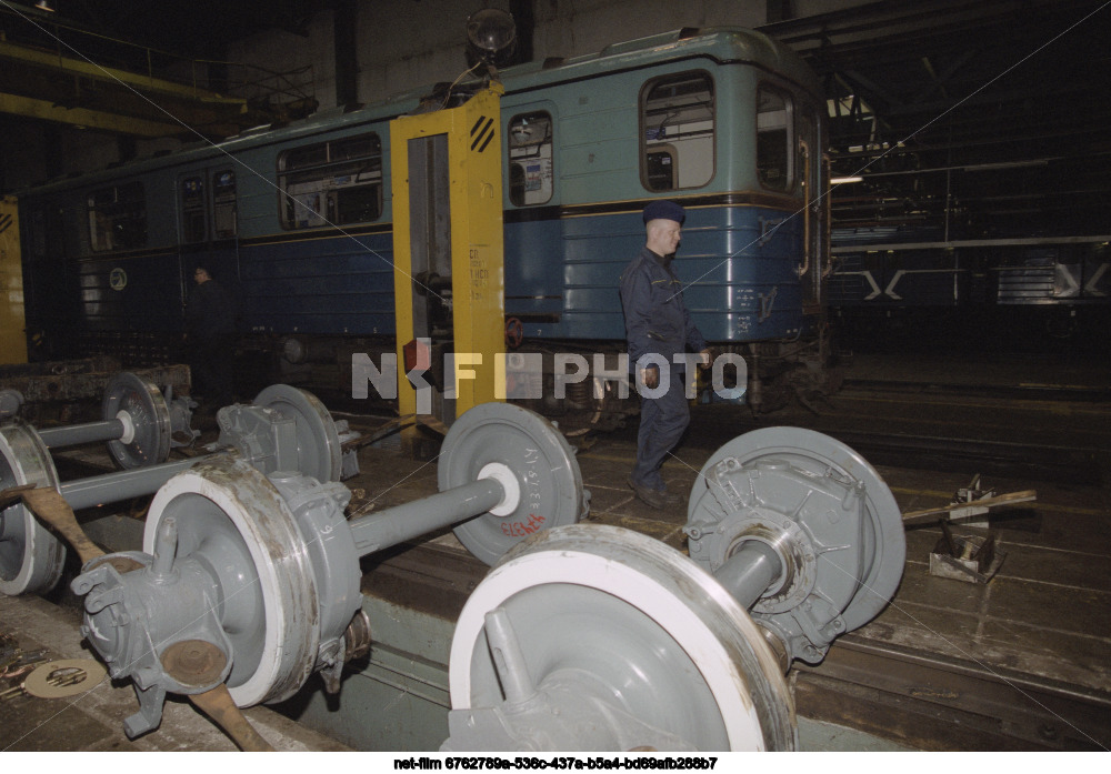 Cherkizovo depot of Moscow metro