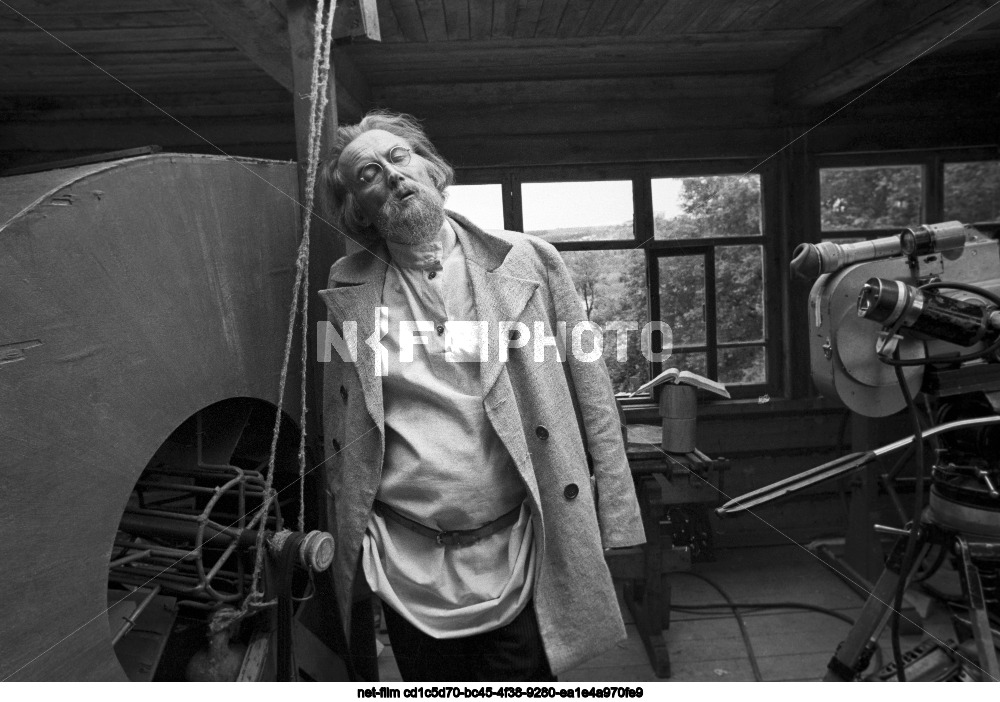 Filming of the movie "Takeoff" in Kaluga