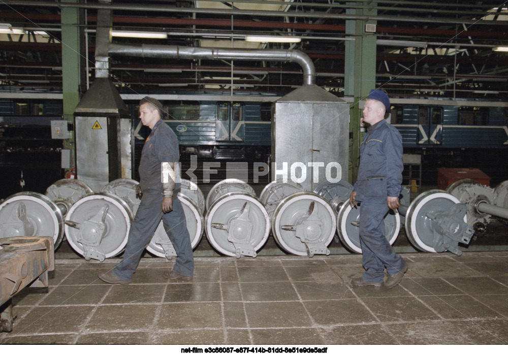 Cherkizovo depot of Moscow metro