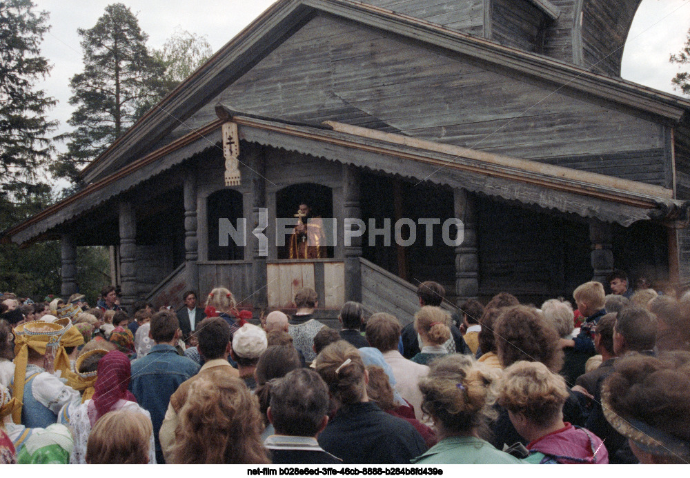 Celebration dedicated to the 500th anniversary of St. George's Church in the Leningrad Region