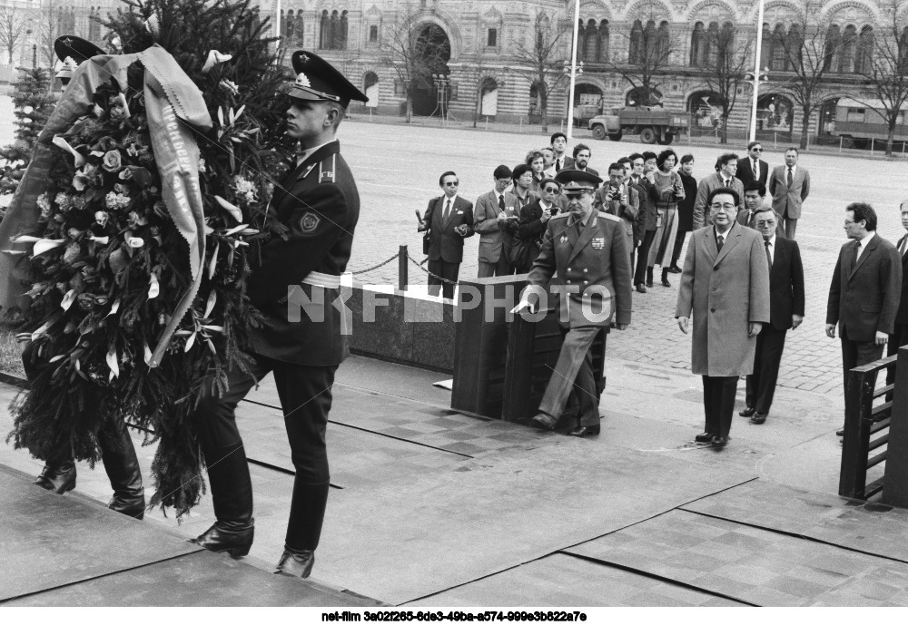 Li Peng's visit to the USSR