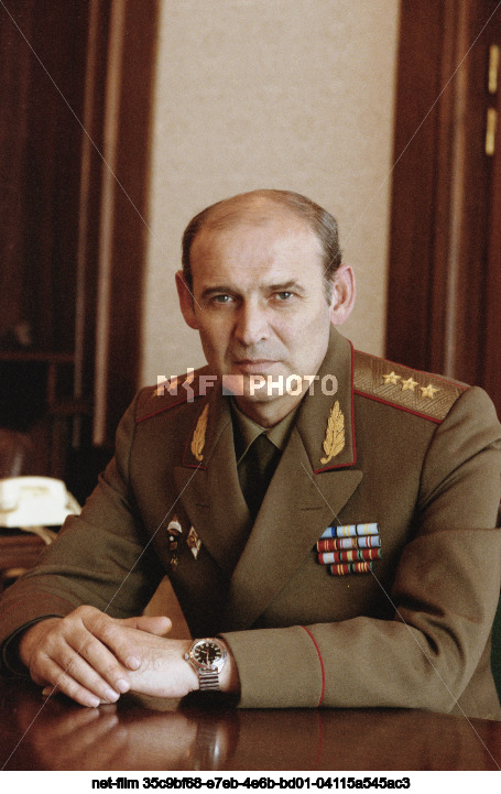 Deputy Minister of Defense of the Russian Federation V.M. Toropov