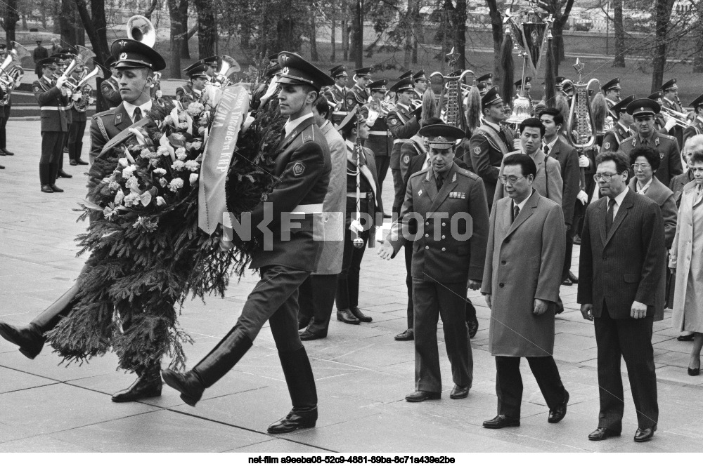 Li Peng's visit to the USSR