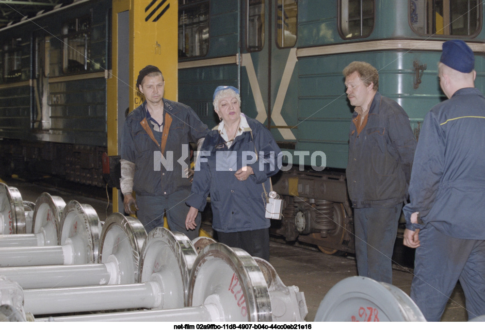 Cherkizovo depot of Moscow metro