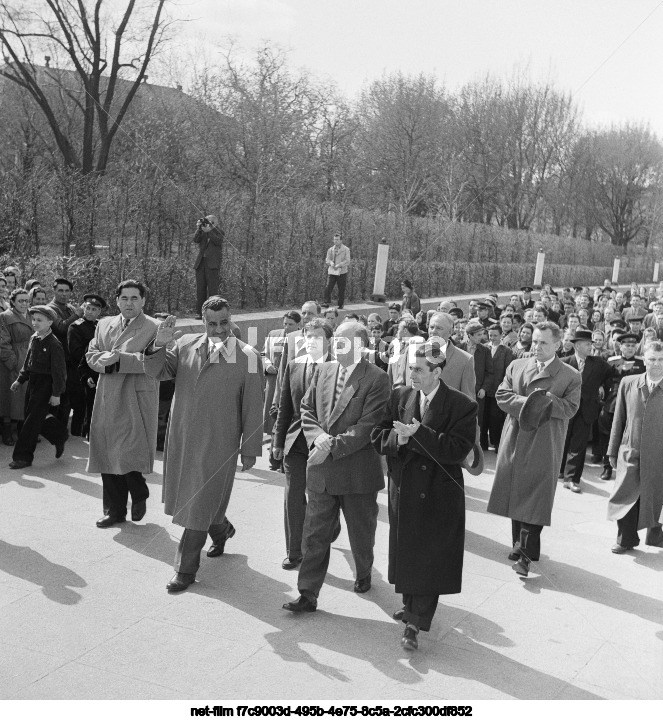 Visit of G.A. Nasser in the USSR