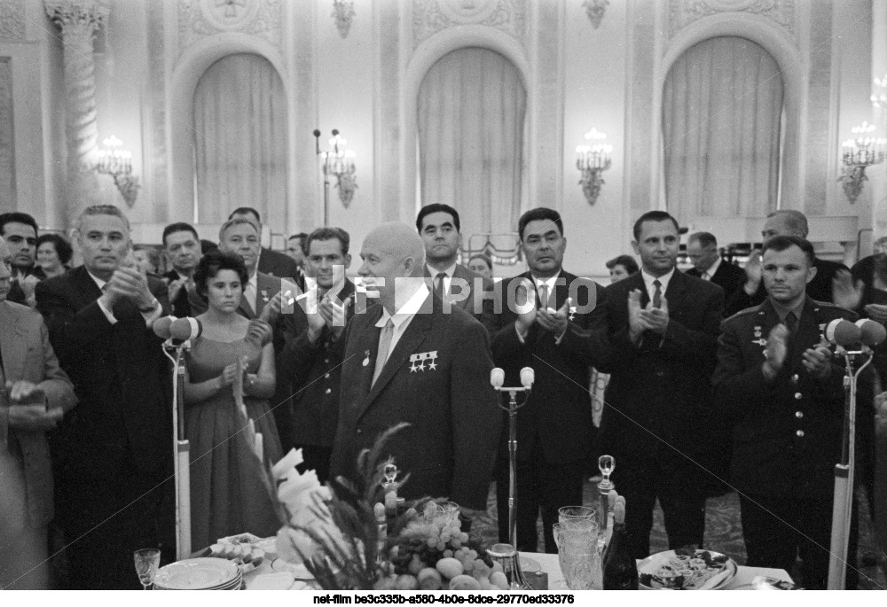 Прием в честь Г.С. Титова в Кремле