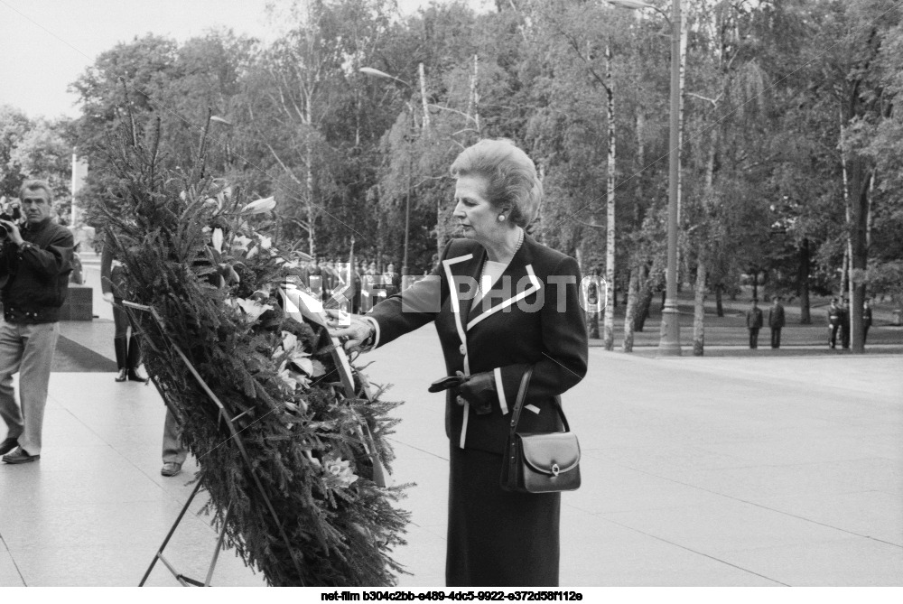 M. Thatcher's visit to the USSR