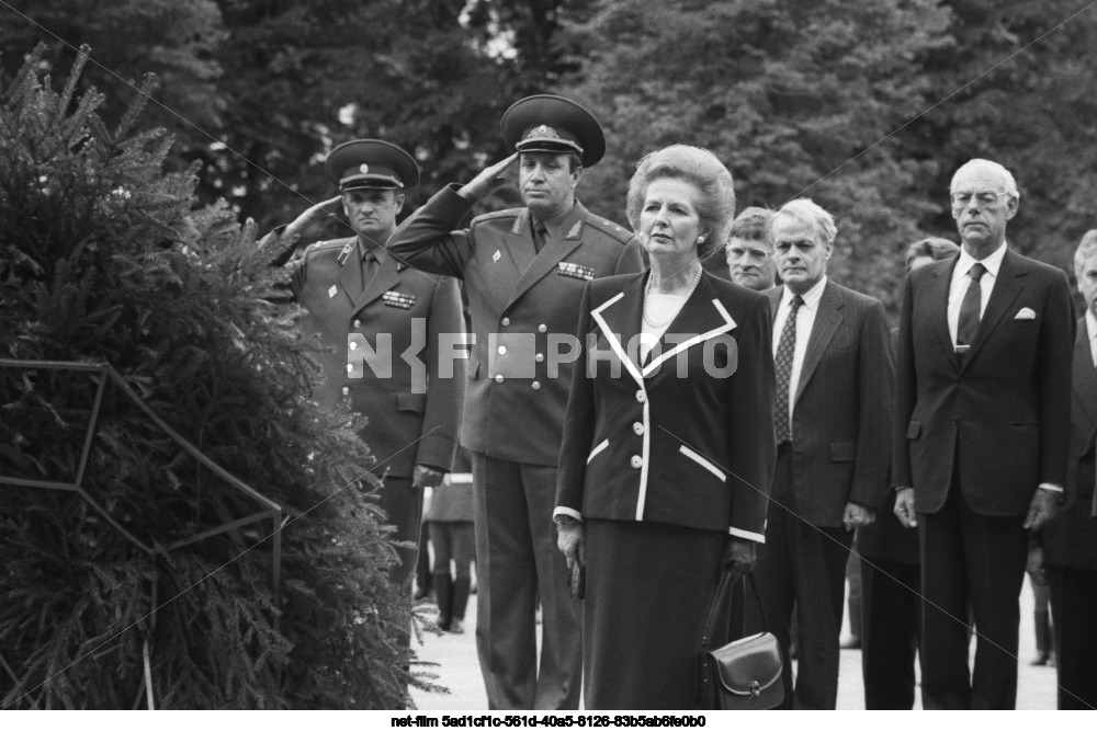 M. Thatcher's visit to the USSR