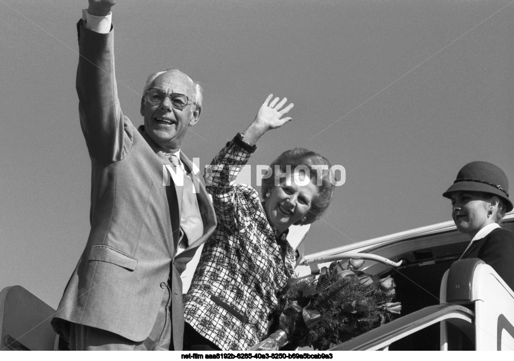 M. Thatcher's visit to the USSR