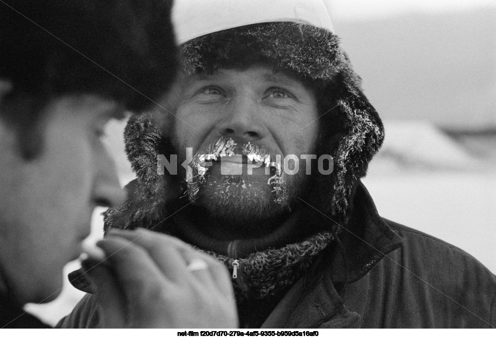Строитель Байкало-Амурской магистрали Л.В. Костылев