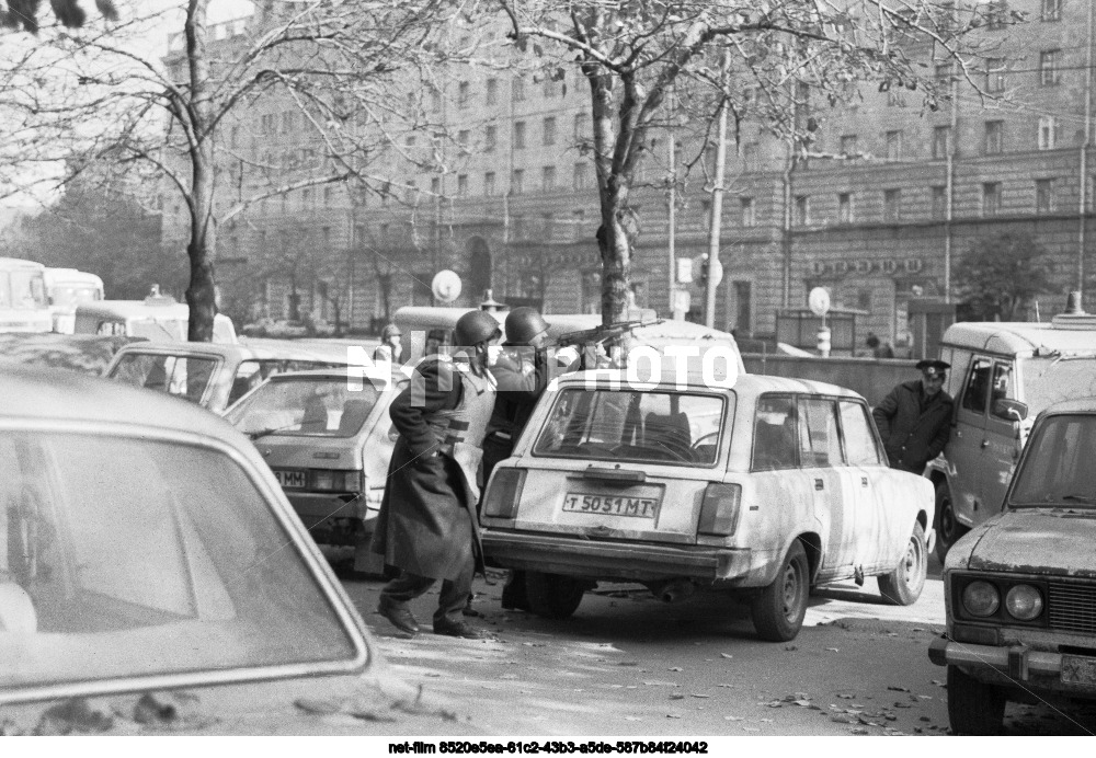 October revolt in Moscow