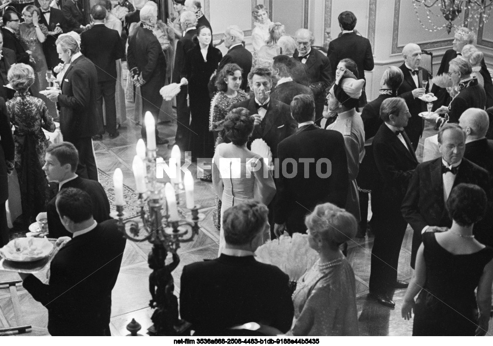 Filming of the movie "Ambassador of the Soviet Union" at the Mosfilm studio