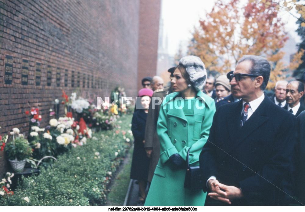 Official visit of M.R. Pahlavi to the USSR