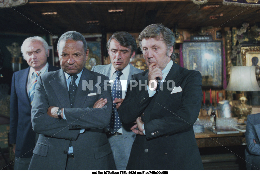 A.-M. Mbou's visit to the USSR