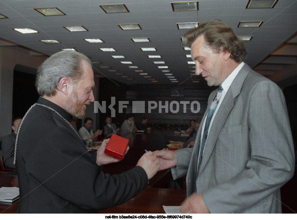 Awarding of ITAR-TASS journalists in Moscow