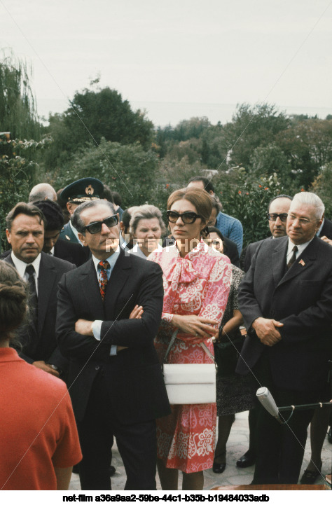 Official visit of M.R. Pahlavi to the USSR