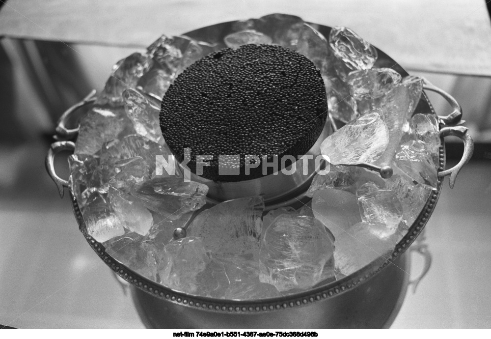 Products of the Caspian Caviar and Balyk Production Association