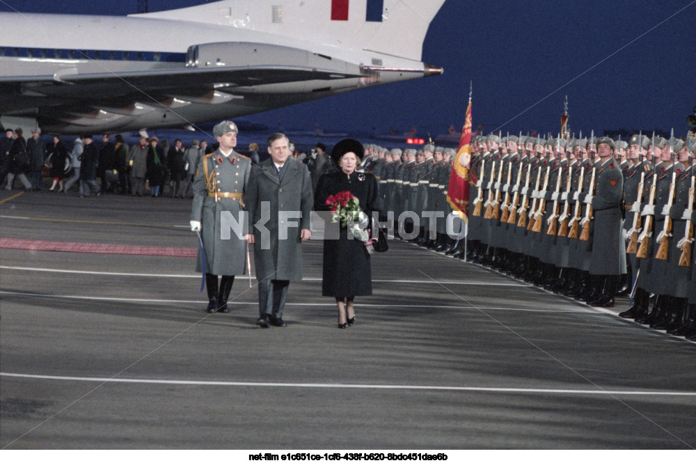 Official visit of M. Thatcher to the USSR
