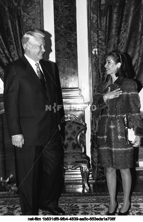 N. Sanin's visit to Russia