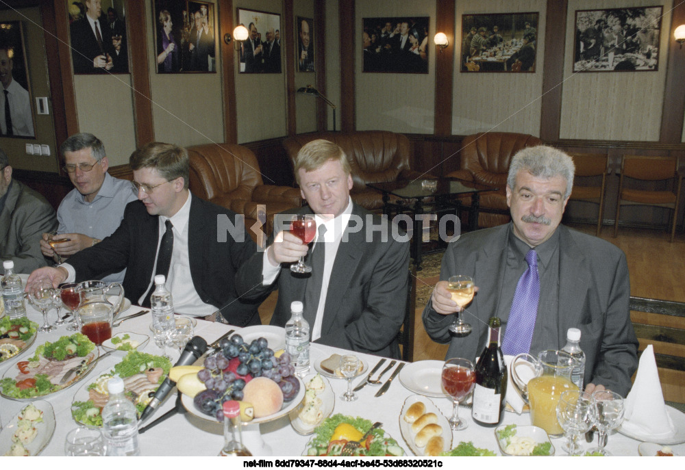 Head of RAO UES of Russia A.B. Chubais in ITAR-TASS