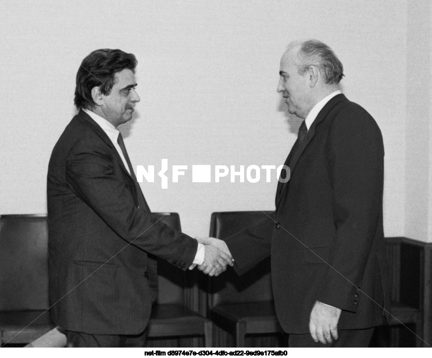 A. Okchetto's visit to the USSR