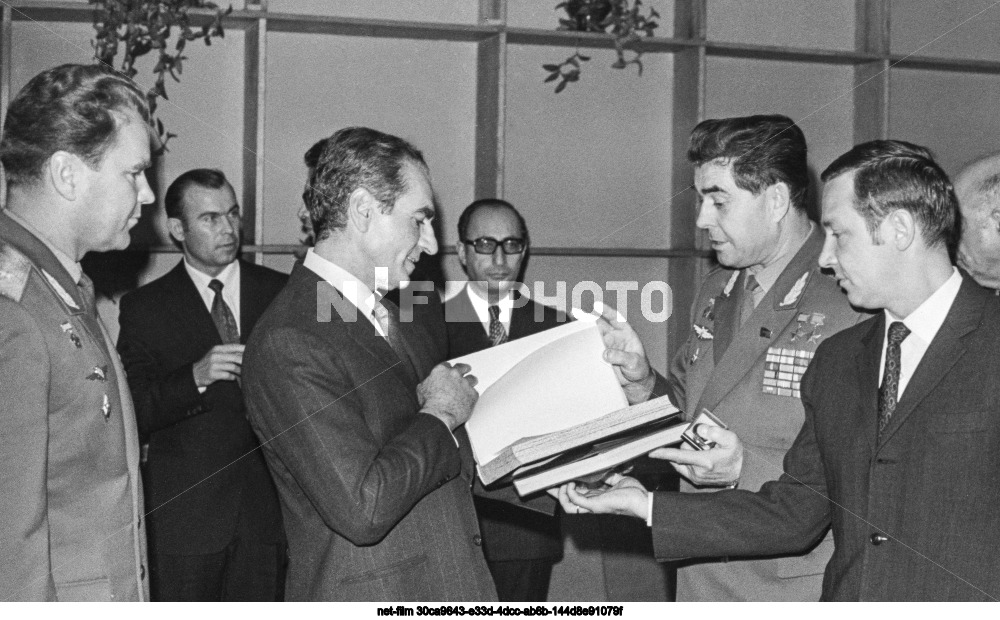 Official visit of M.R. Pahlavi to the USSR