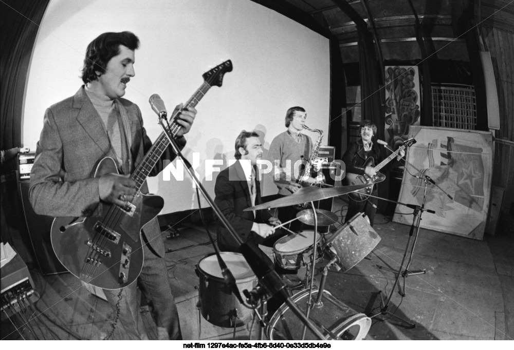 Самодеятельный ансамбль "Фаэтон" в Бурятской АССР