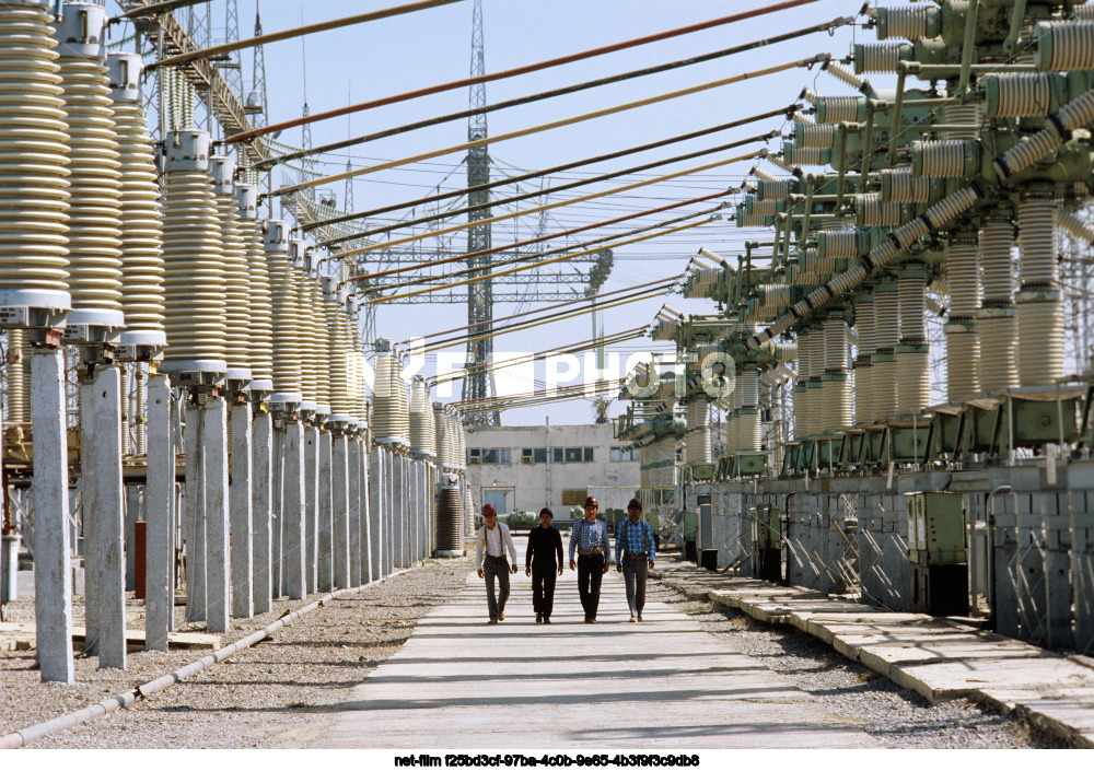 Марыйская ГРЭС им. 50-летия СССР в Туркменской ССР