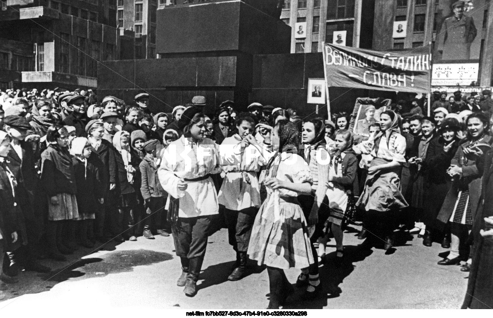 Празднование Дня Победы в Минске