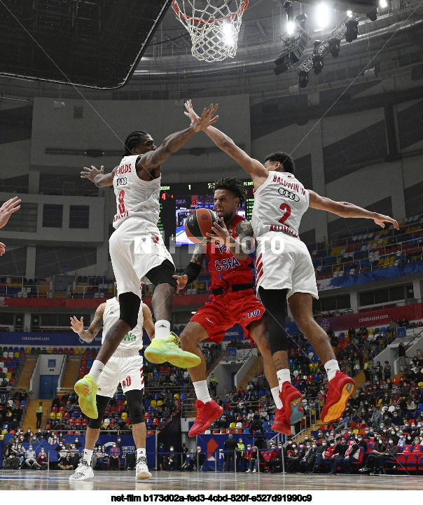 Евролига по баскетболу: ЦСКА (Россия) - "Бавария" (Германия) - 66:69