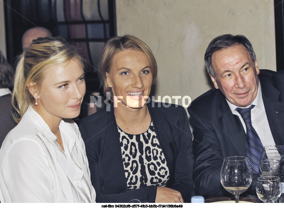 Вечеринка игроков теннисного турнира "Кубок Федерации" в Москве