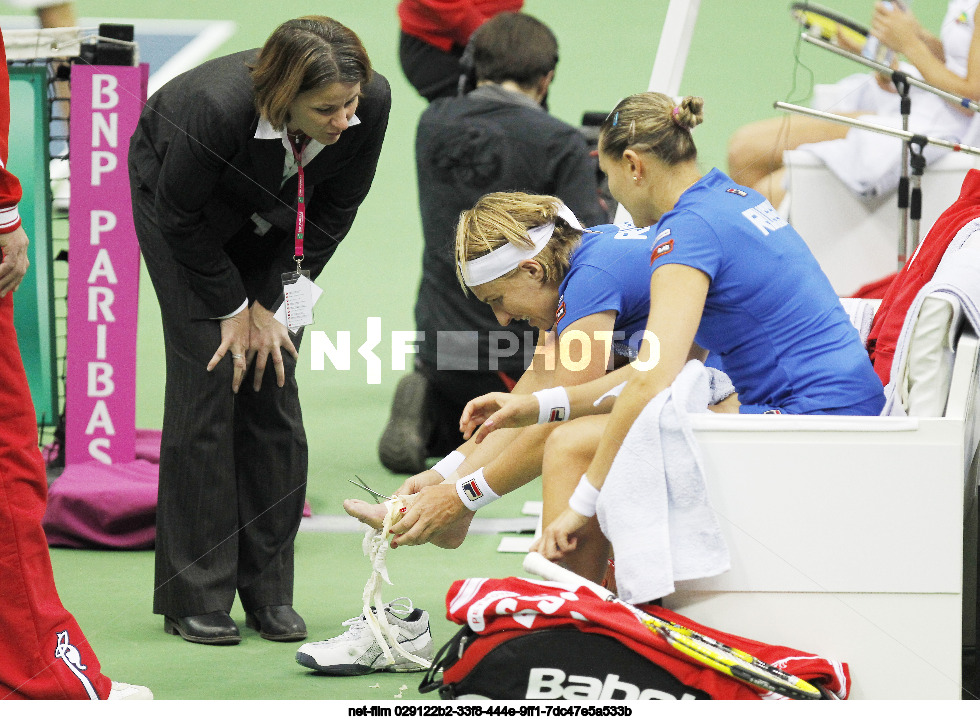 1/4 World Group Fed Cup Tennis: Russia - Spain